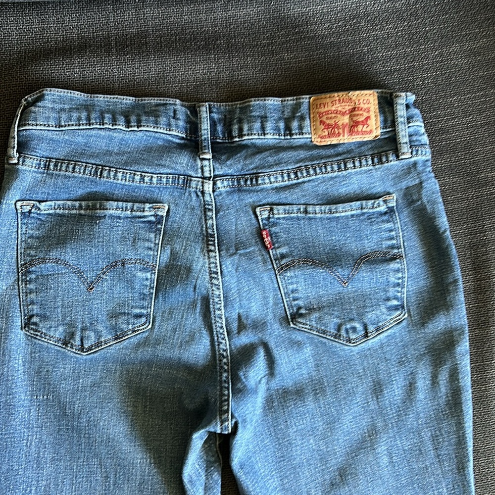 311 SHAPING SKINNY WOMEN'S JEANS Levi's Blue Denim Jeans Size 31 - Picture 11 of 12